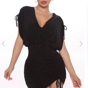 Ruched Mini Dress